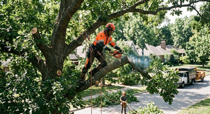 Arborist Spraying in Reno, NV