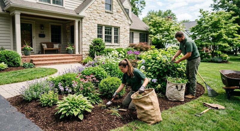 Flower Bed Cleanup Service in Ventura County, CA